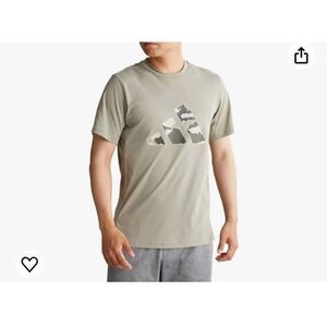 Adidas‎ JUA02 Men's Short Sleeve T-Shirt, Train Essentials Camographic, 2XL.